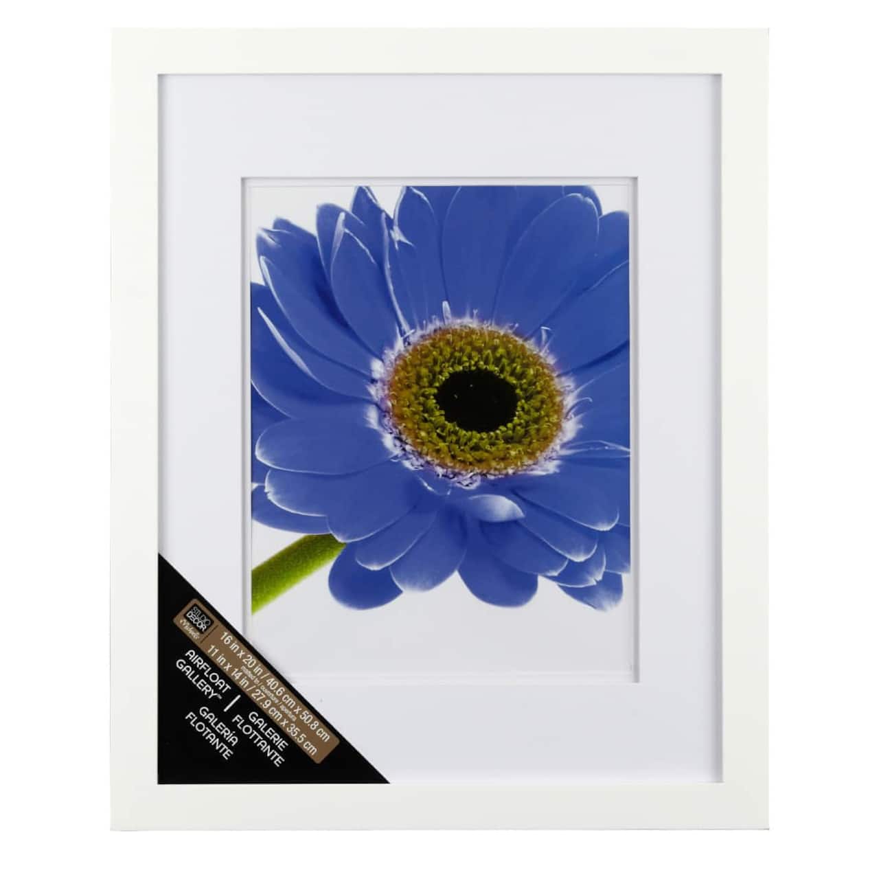 White Gallery Wall Frame with Double Mat by Studio Décor®